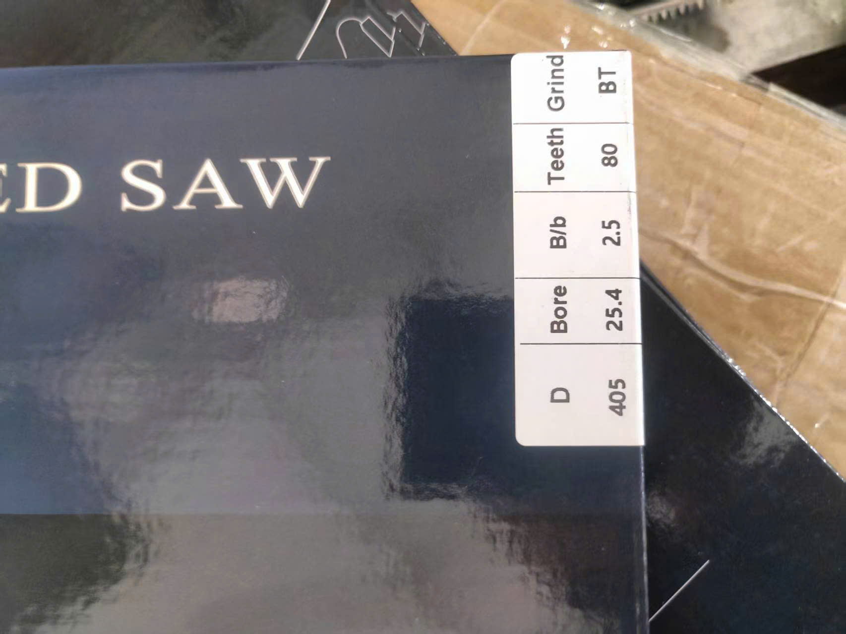 Lưỡi cưa đồng 405x2.5/2.8x25.4x100T - Ảnh 2