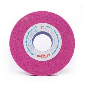 Hình ảnh thực tế đá mài phẳng PA46K kích thước 400x50x127 hạt nhôm oxit hồng cao cấp, sẵn hàng số lượng lớn giá sỉ.